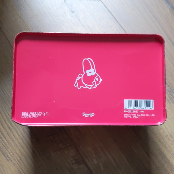 Vintage Authentic Sanrio Metal My Melody Box with Handle - Picture 8 of 14